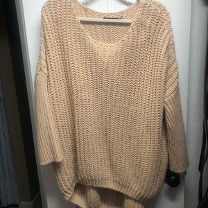 Oversized comfy sweater.